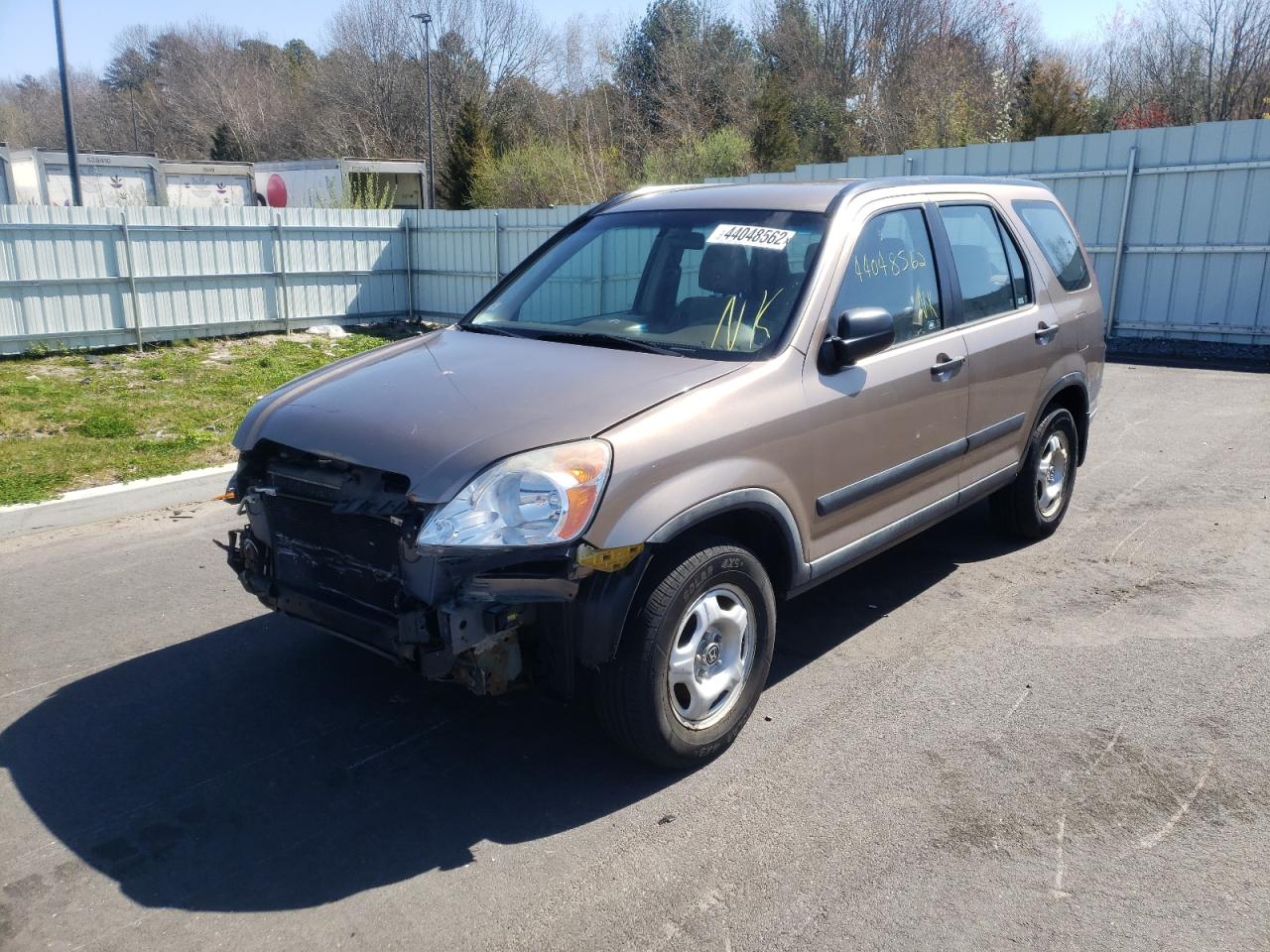 Photo 2 from auction – 2004 HONDA CR-V LX with VIN JHLRD78474C036402