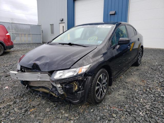 Photo 2 from auction – 2014 HONDA CIVIC LX with VIN 2HGFB2F53EH010898
