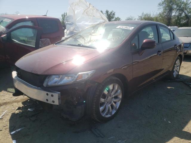 Photo 2 from auction – 2012 HONDA CIVIC EX with VIN 19XFB2F86CE390675