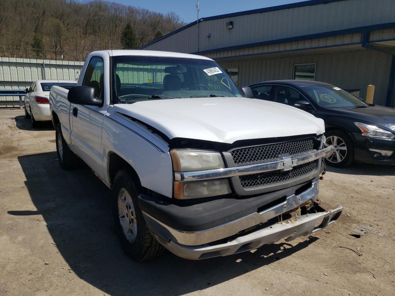 CHEVROLET SILVERADO 2005 with VIN 1GCEK14V45Z217095 - Photo from auction