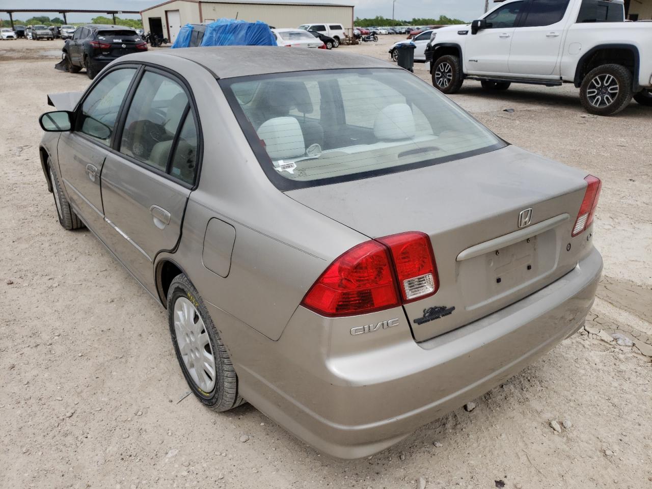 Photo 3 from auction – 2004 HONDA CIVIC LX with VIN 2HGES16564H641276