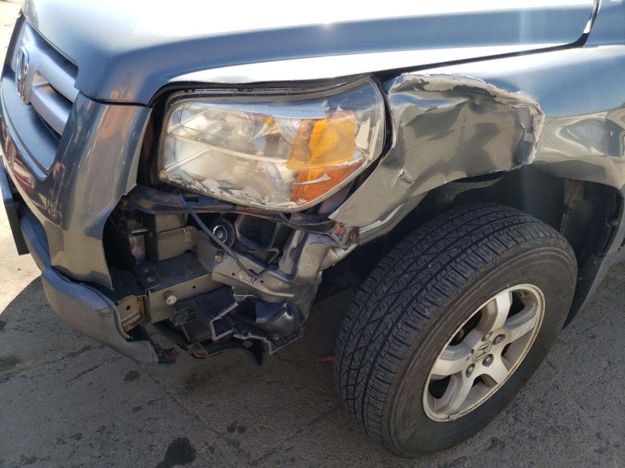 Photo 9 from auction – 2008 HONDA PILOT EXL with VIN 5FNYF187X8B026885