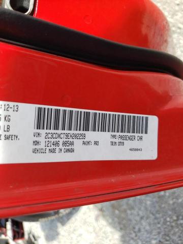 Photo 10 from auction – 2014 DODGE CHARGER R/ with VIN 2C3CDXCT9EH202259