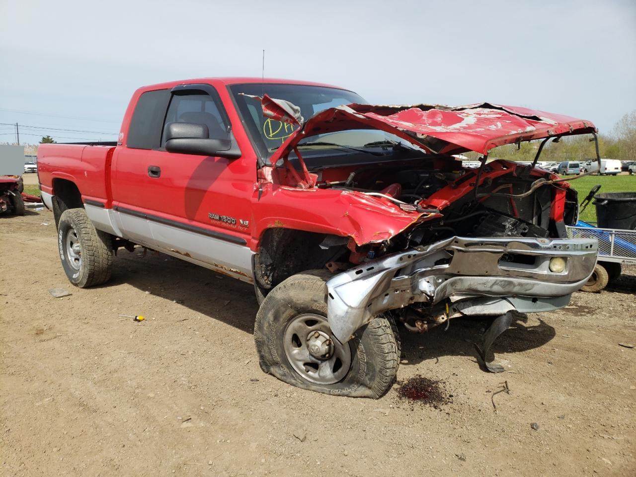 DODGE RAM 1500 1999 with VIN 3B7HF13Z2XG161814 - Photo from auction