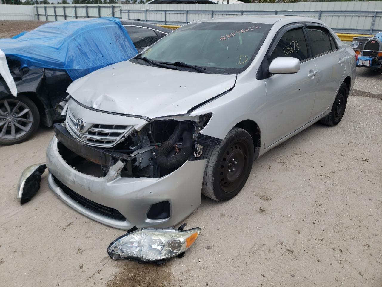 Photo 2 from auction – 2013 TOYOTA COROLLA BA with VIN 2T1BU4EE4DC025410