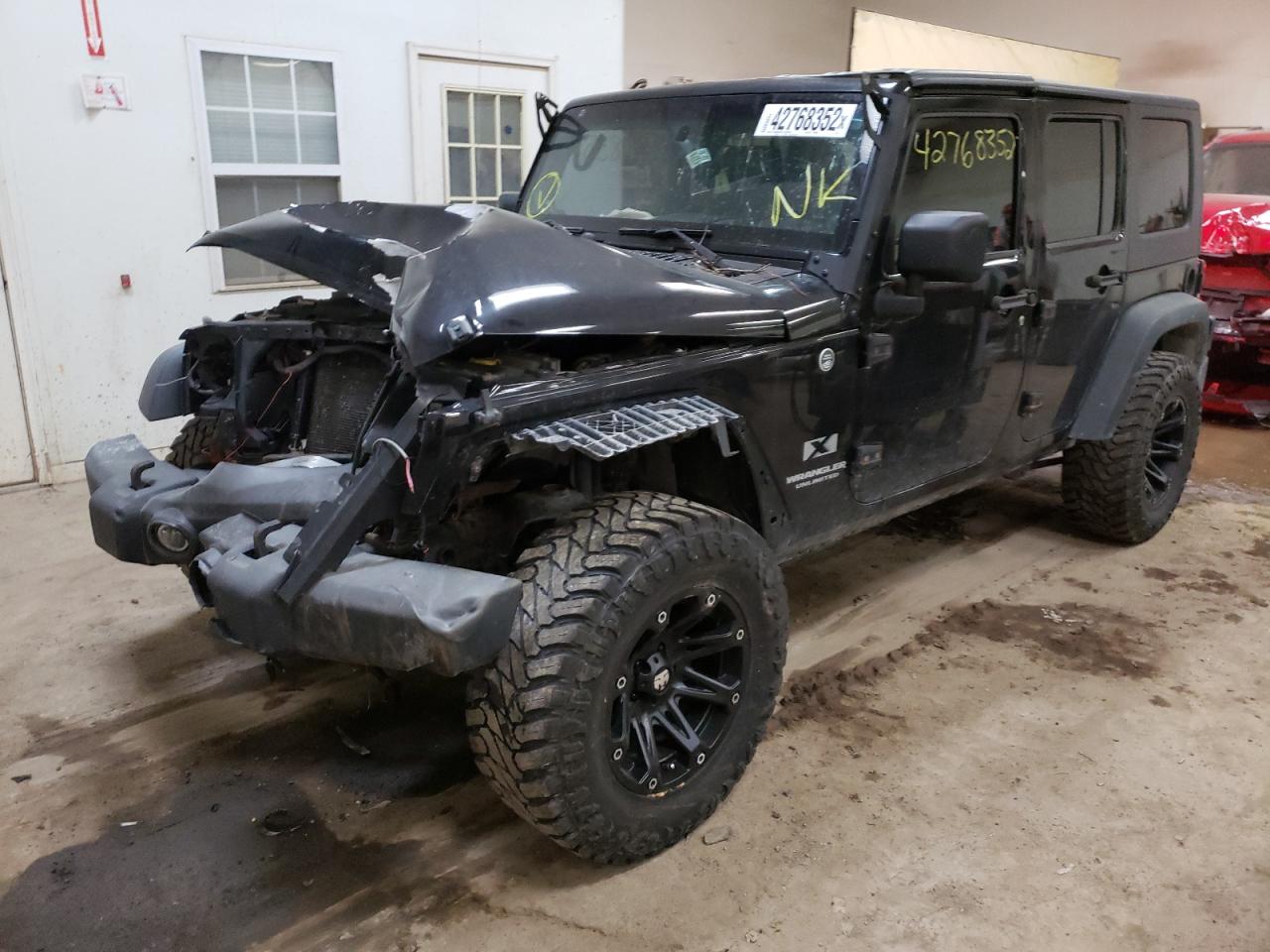 Photo 2 from auction – 2009 JEEP WRANGLER U with VIN 1J4GA39199L721111