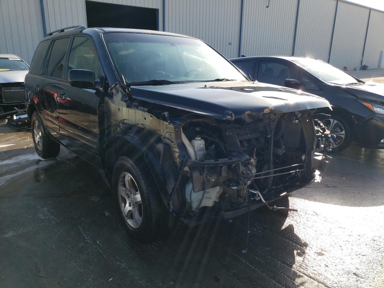 HONDA PILOT EXL 2007 with VIN 5FNYF28647B031799 - Photo from auction