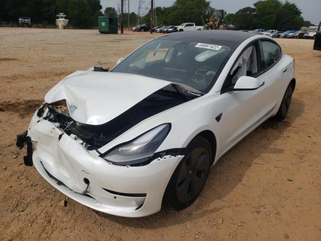 Photo 2 from auction – 2021 TESLA MODEL 3 with VIN 5YJ3E1EA3MF923490