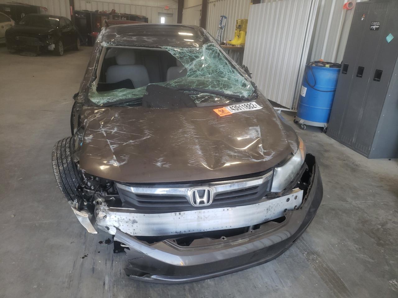 Photo 9 from auction – 2012 HONDA CIVIC EX with VIN 2HGFB2F81CH523543