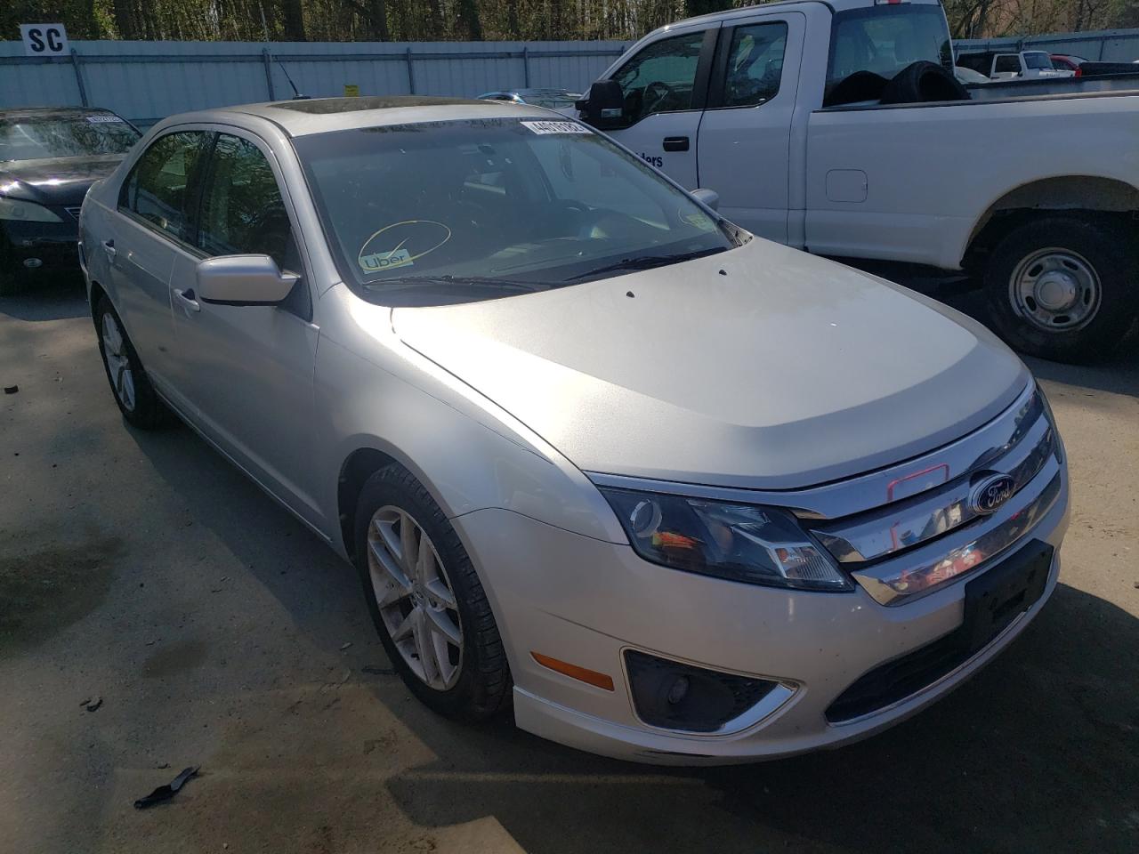 FORD FUSION SEL 2012 with VIN 3FAHP0JA3CR101081 - Photo from auction