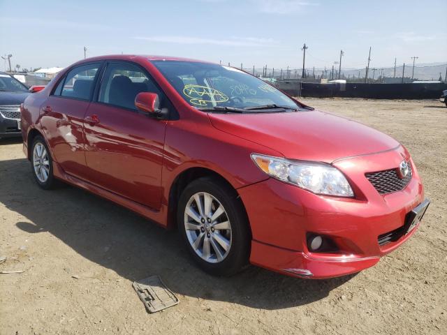 TOYOTA COROLLA BA 2010 with VIN 1NXBU4EE6AZ351817 - Photo from auction