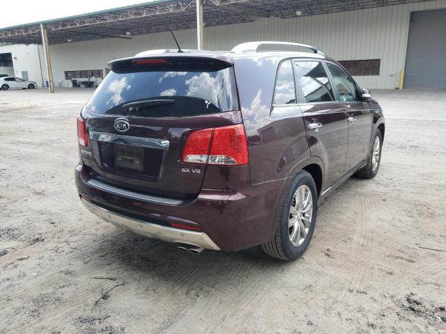 Photo 4 from auction – 2012 KIA SORENTO SX with VIN 5XYKW4A27CG255693