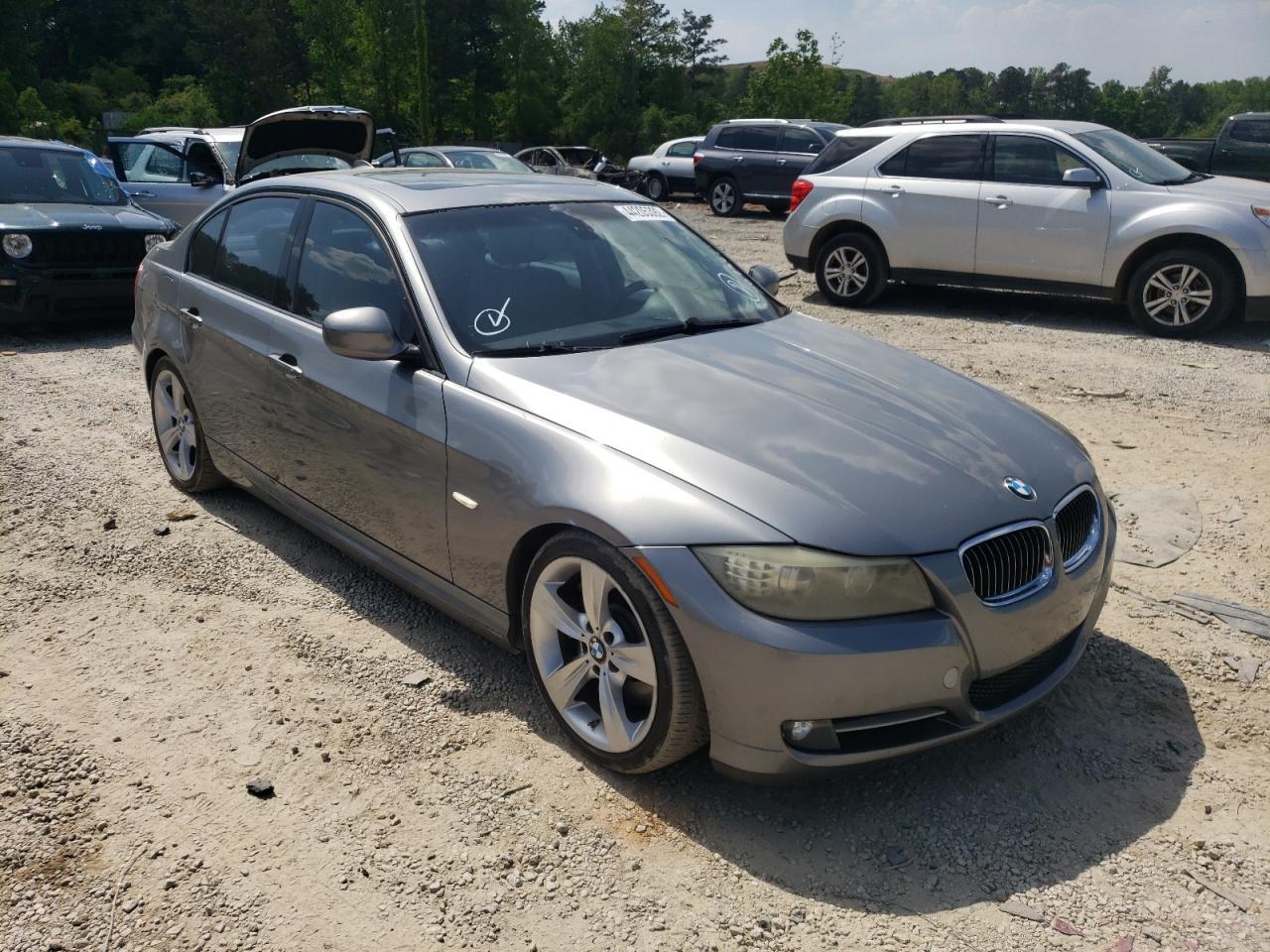 BMW 335 I 2009 with VIN WBAPM77599NL87934 - Photo from auction