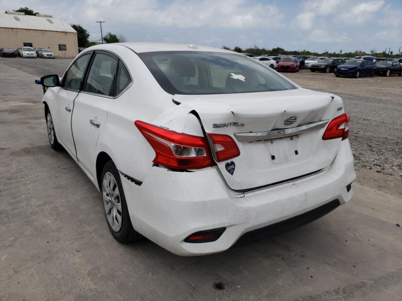 Photo 3 from auction – 2017 NISSAN SENTRA S with VIN 3N1AB7AP2HY324090