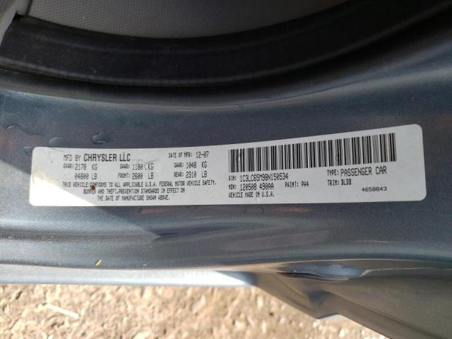 Photo 10 from auction – 2008 CHRYSLER SEBRING LI with VIN 1C3LC65M98N150534
