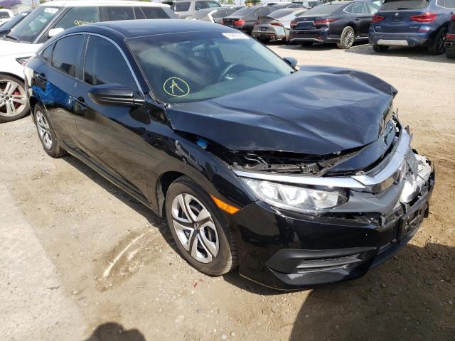 HONDA CIVIC LX 2018 with VIN 2HGFC2F55JH604836 - Photo from auction