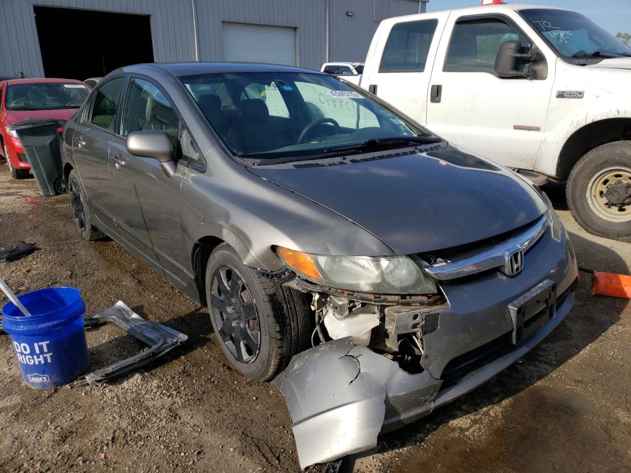 HONDA CIVIC 2007 with VIN 1HGFA16567L040500 - Photo from auction