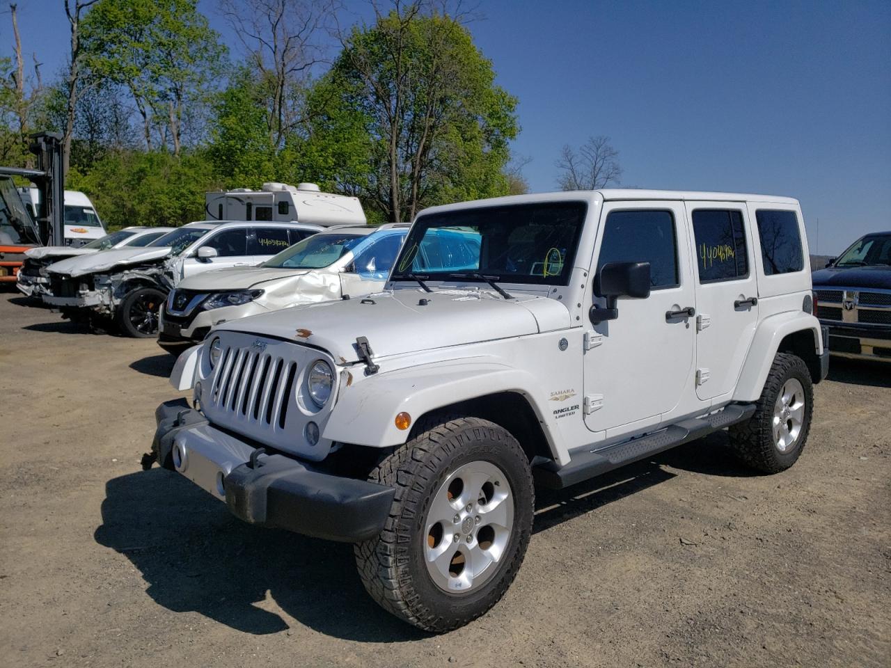 Photo 2 from auction – 2015 JEEP WRANGLER U with VIN 1C4BJWEG5FL745638