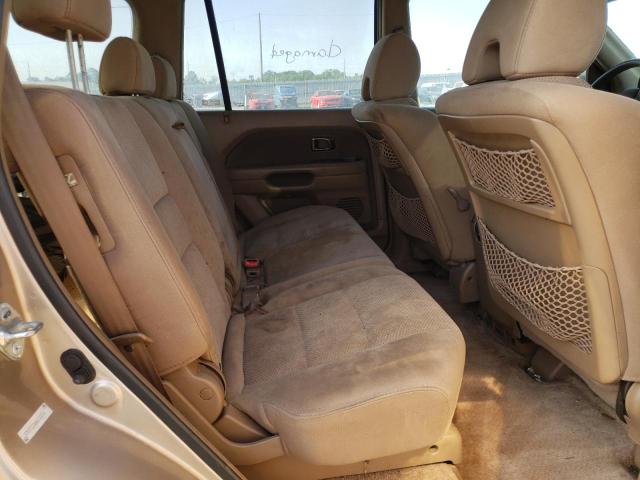 Photo 6 from auction – 2006 HONDA PILOT EX with VIN 5FNYF28466B043241