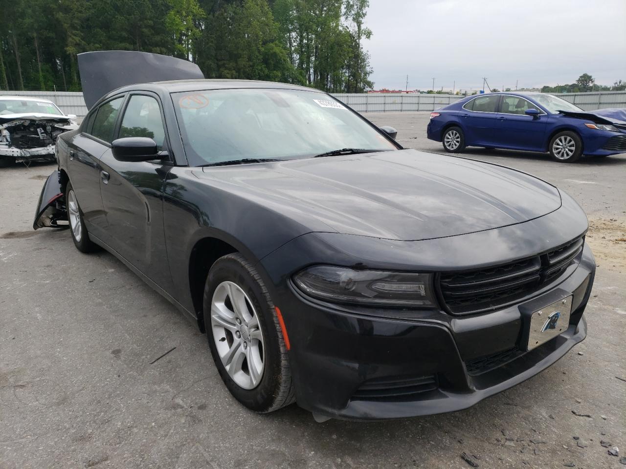 DODGE CHARGER SX 2019 with VIN 2C3CDXBG8KH664716 - Photo from auction