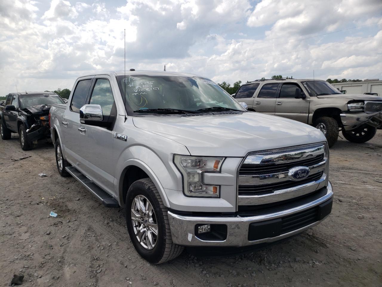 FORD F150 SUPER 2016 with VIN 1FTEW1CF9GFA58707 - Photo from auction