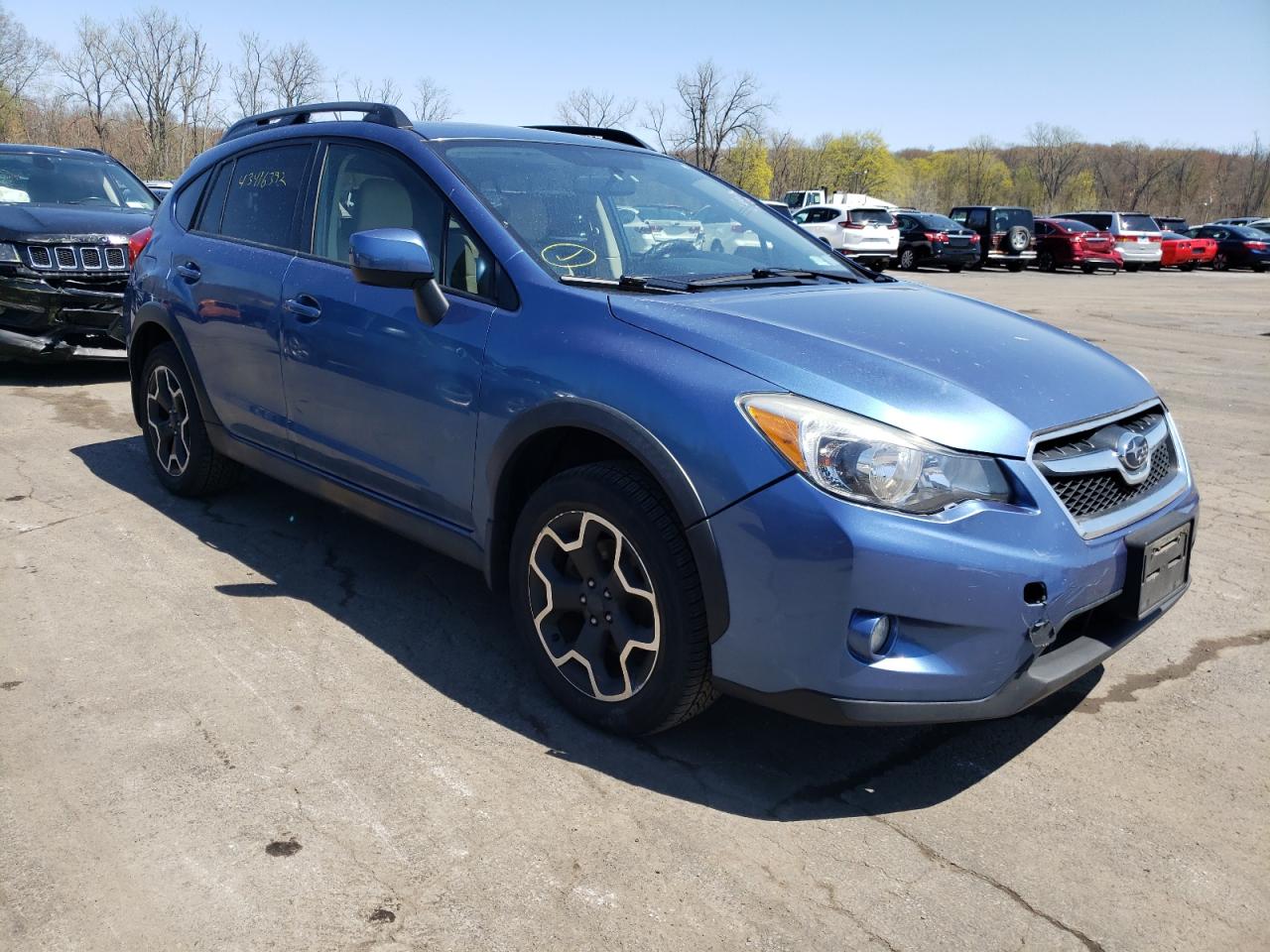 SUBARU XV CROSSTR 2014 with VIN JF2GPAKC9E8232145 - Photo from auction