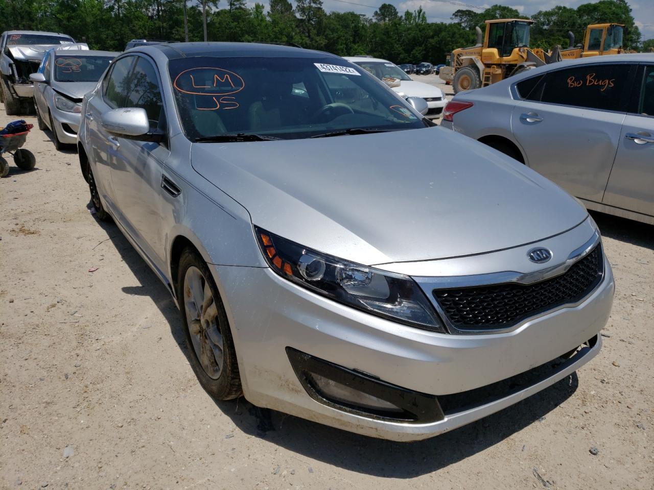 KIA OPTIMA EX 2012 with VIN 5XXGN4A70CG006905 - Photo from auction