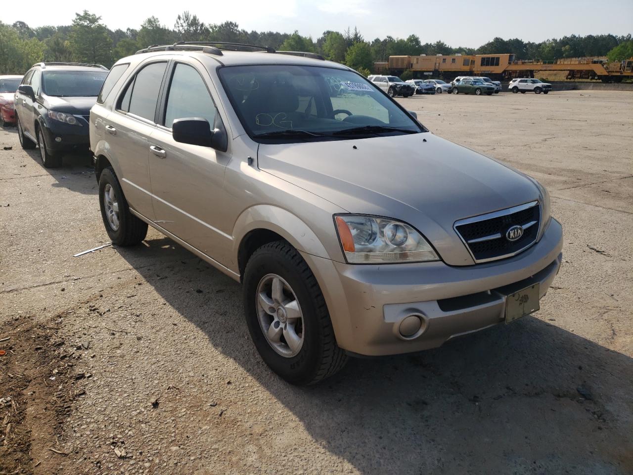 KIA SORENTO EX 2006 with VIN KNDJD733265540159 - Photo from auction