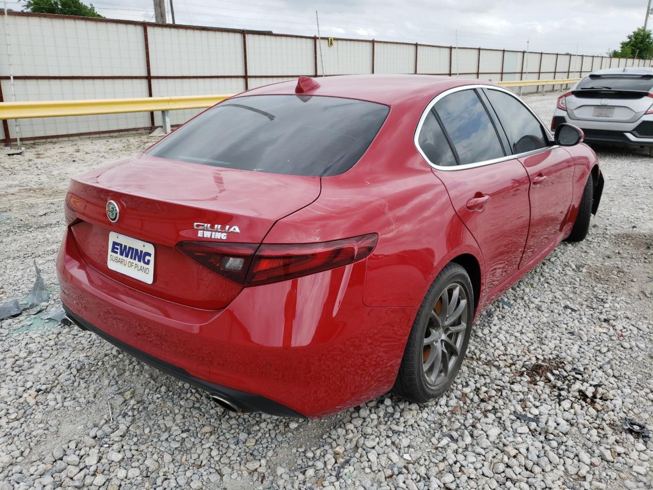 Photo 4 from auction – 2018 ALFA ROMEO GIULIA with VIN ZARFAEBN9J7589948