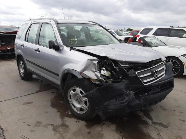 HONDA CR-V LX 2005 with VIN JHLRD68585C013876 - Photo from auction