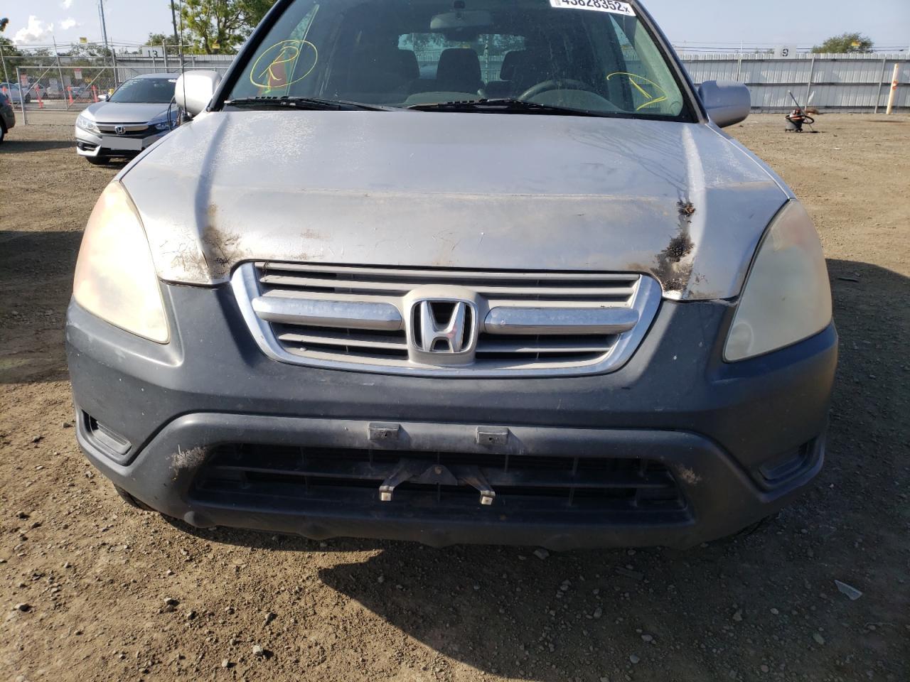 Photo 9 from auction – 2004 HONDA CR-V EX with VIN JHLRD78884C049307