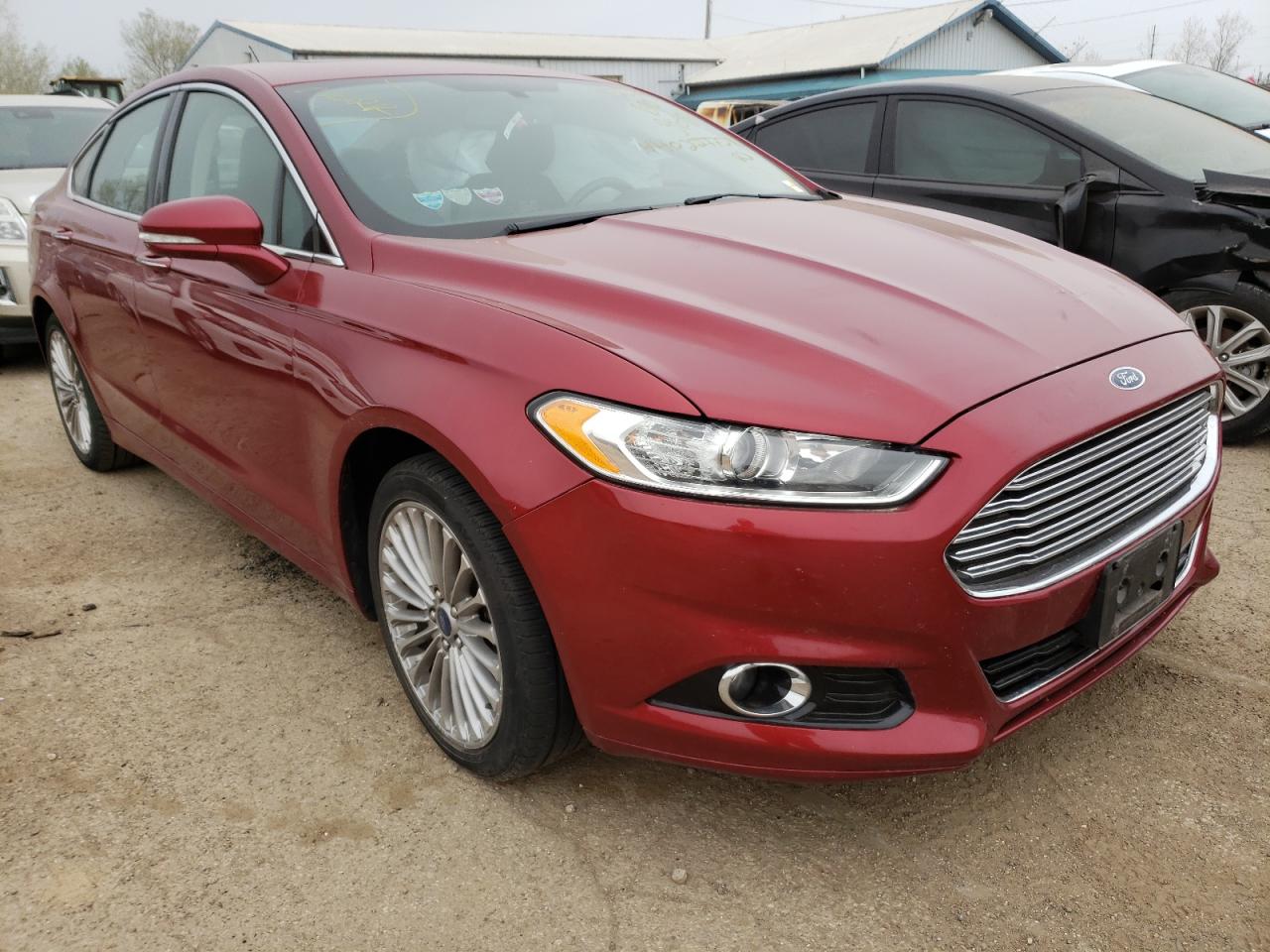 FORD FUSION TIT 2016 with VIN 3FA6P0K97GR390984 - Photo from auction