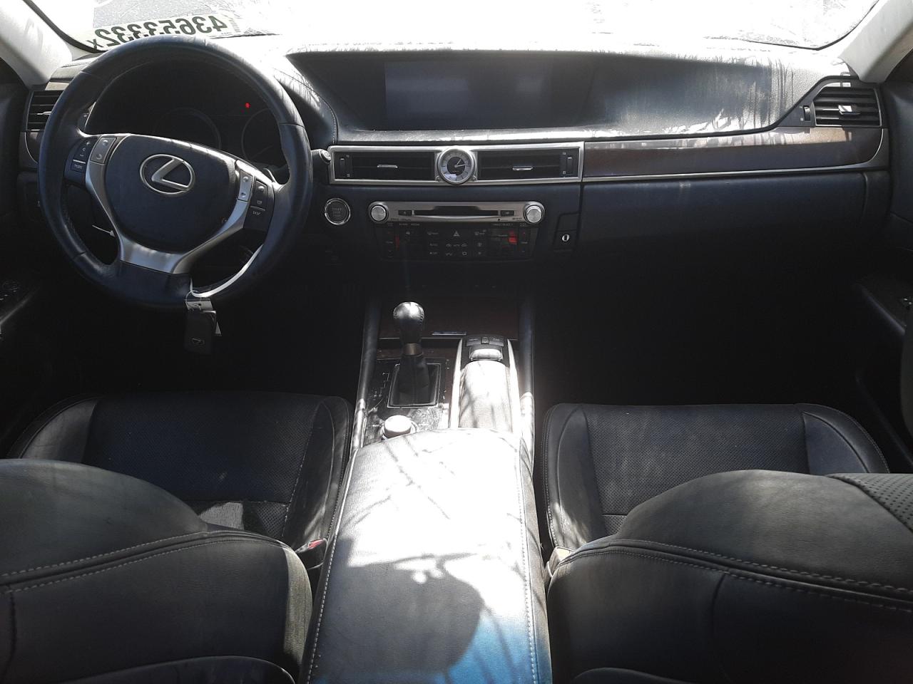 Photo 9 from auction – 2013 LEXUS GS 350 with VIN JTHBE1BL3D5024808