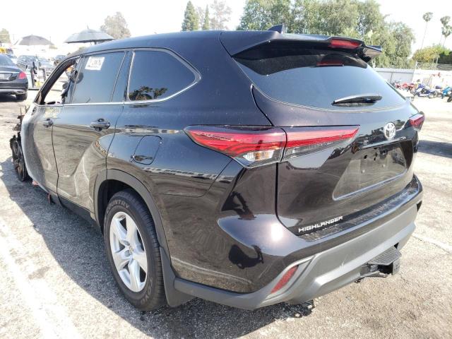 Photo 3 from auction – 2021 TOYOTA HIGHLANDER with VIN 5TDCZRAH0MS082570