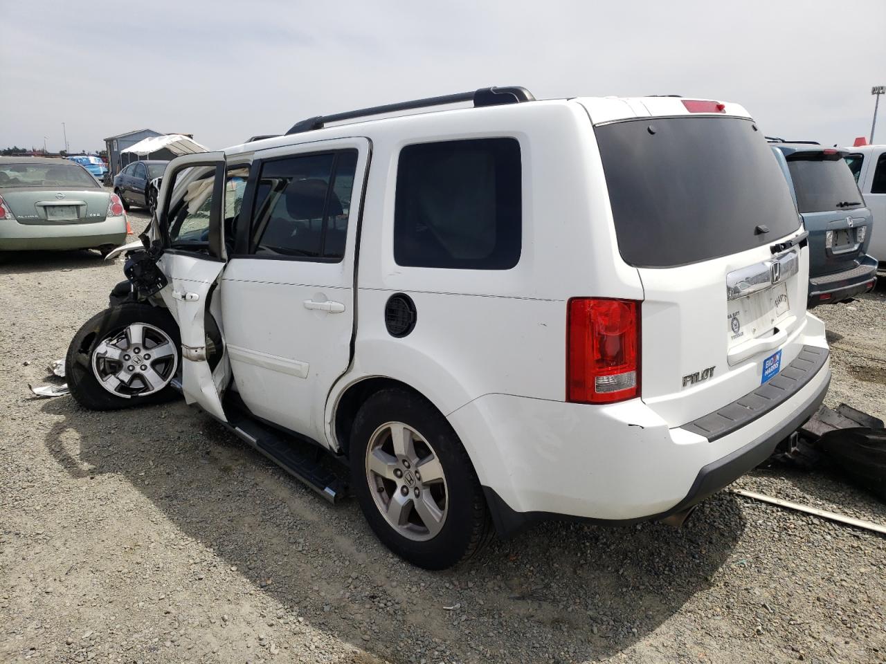 Photo 3 from auction – 2009 HONDA PILOT EXL with VIN 5FNYF385X9B012867