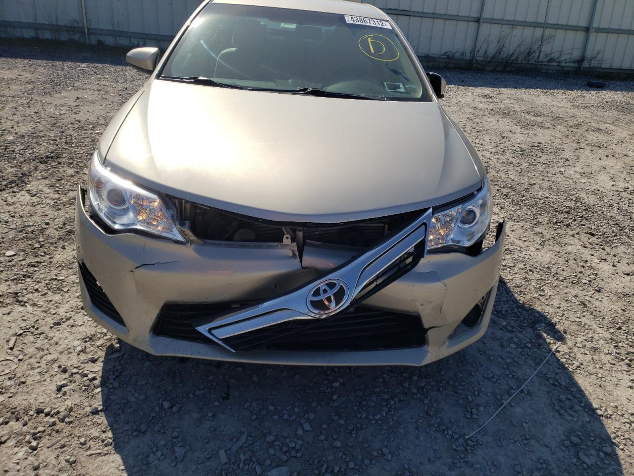 Photo 9 from auction – 2014 TOYOTA CAMRY L with VIN 4T4BF1FK6ER393672