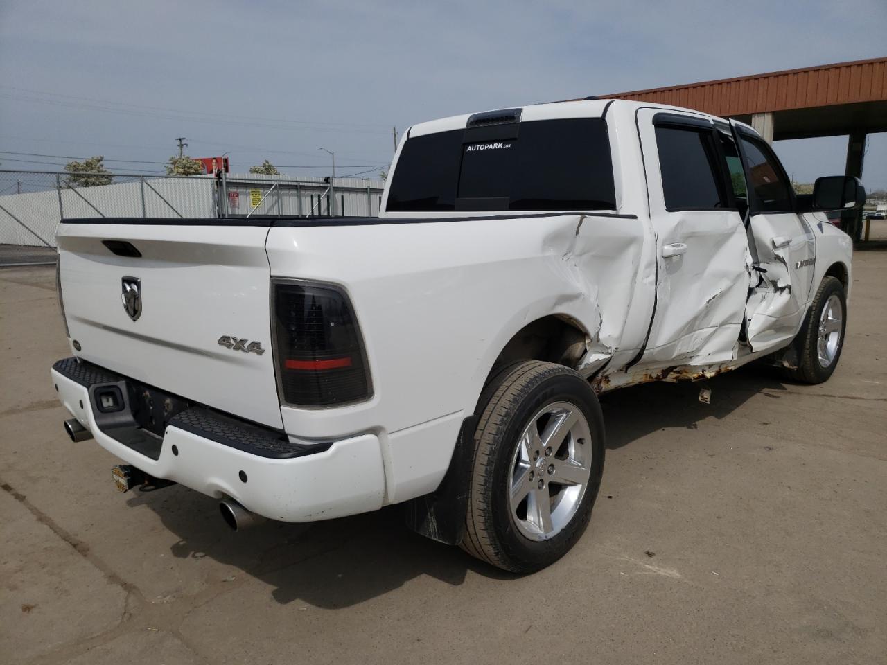 Photo 4 from auction – 2012 DODGE RAM 1500 S with VIN 1C6RD7MT1CS299782