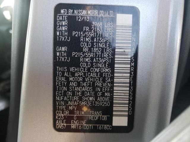 Photo 10 from auction – 2014 NISSAN JUKE S with VIN JN8AF5MR3ET359250