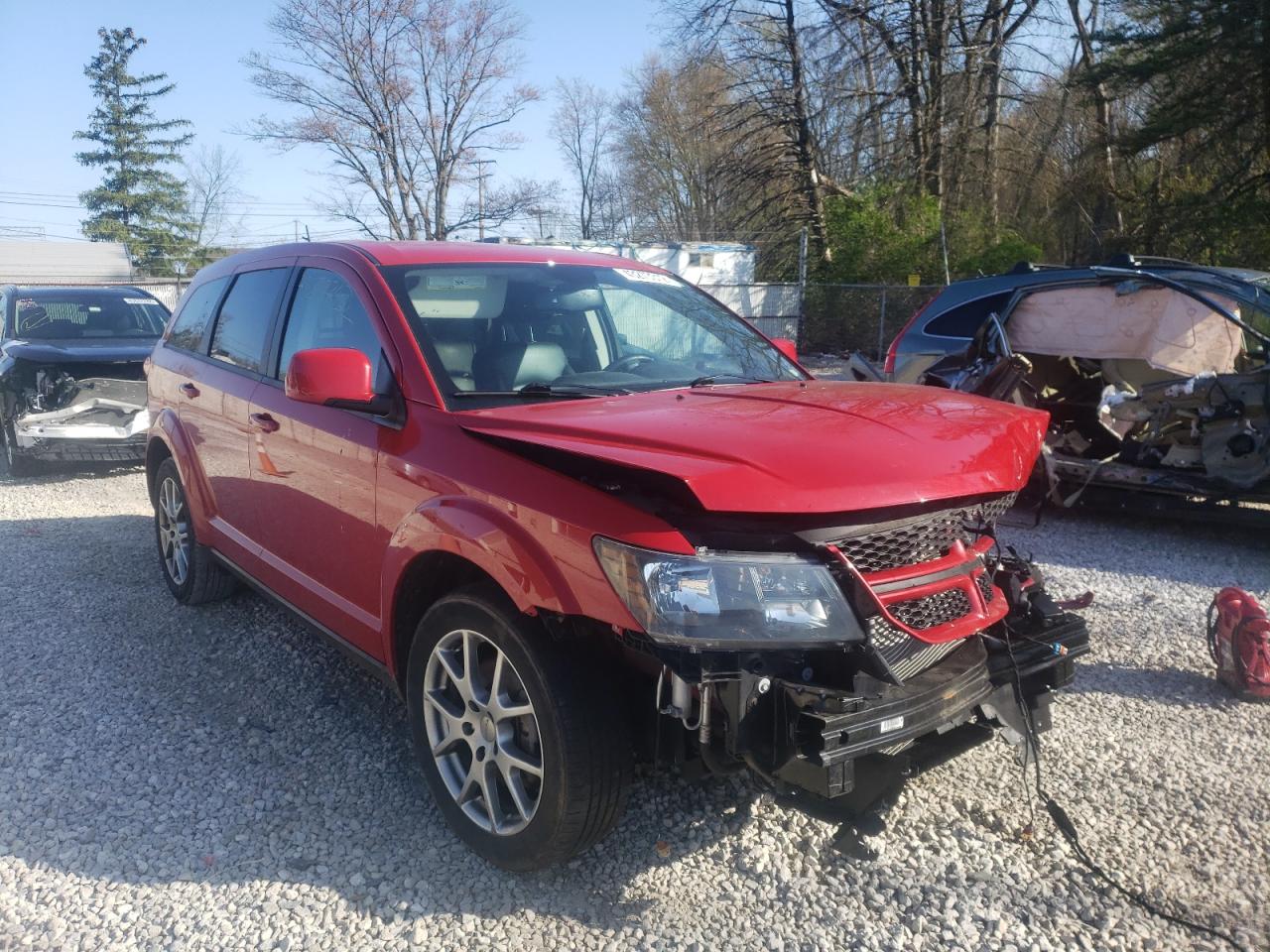 DODGE JOURNEY GT 2017 z numerem VIN 3C4PDCEG1HT684341 - Zdjęcie z aukcji