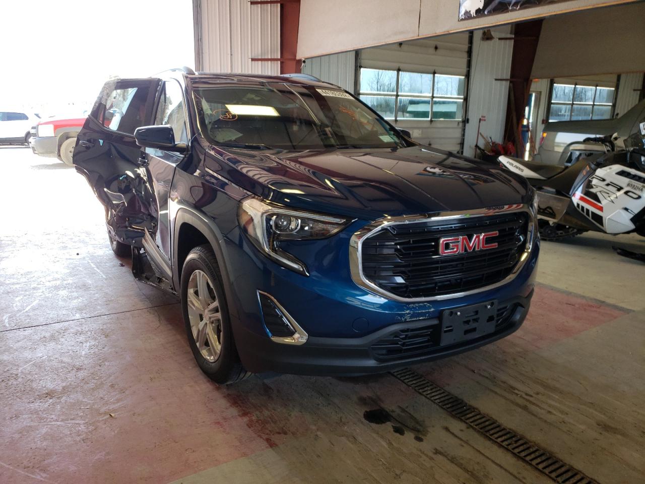 GMC TERRAIN SL 2021 with VIN 3GKALTEVXML364263 - Photo from auction