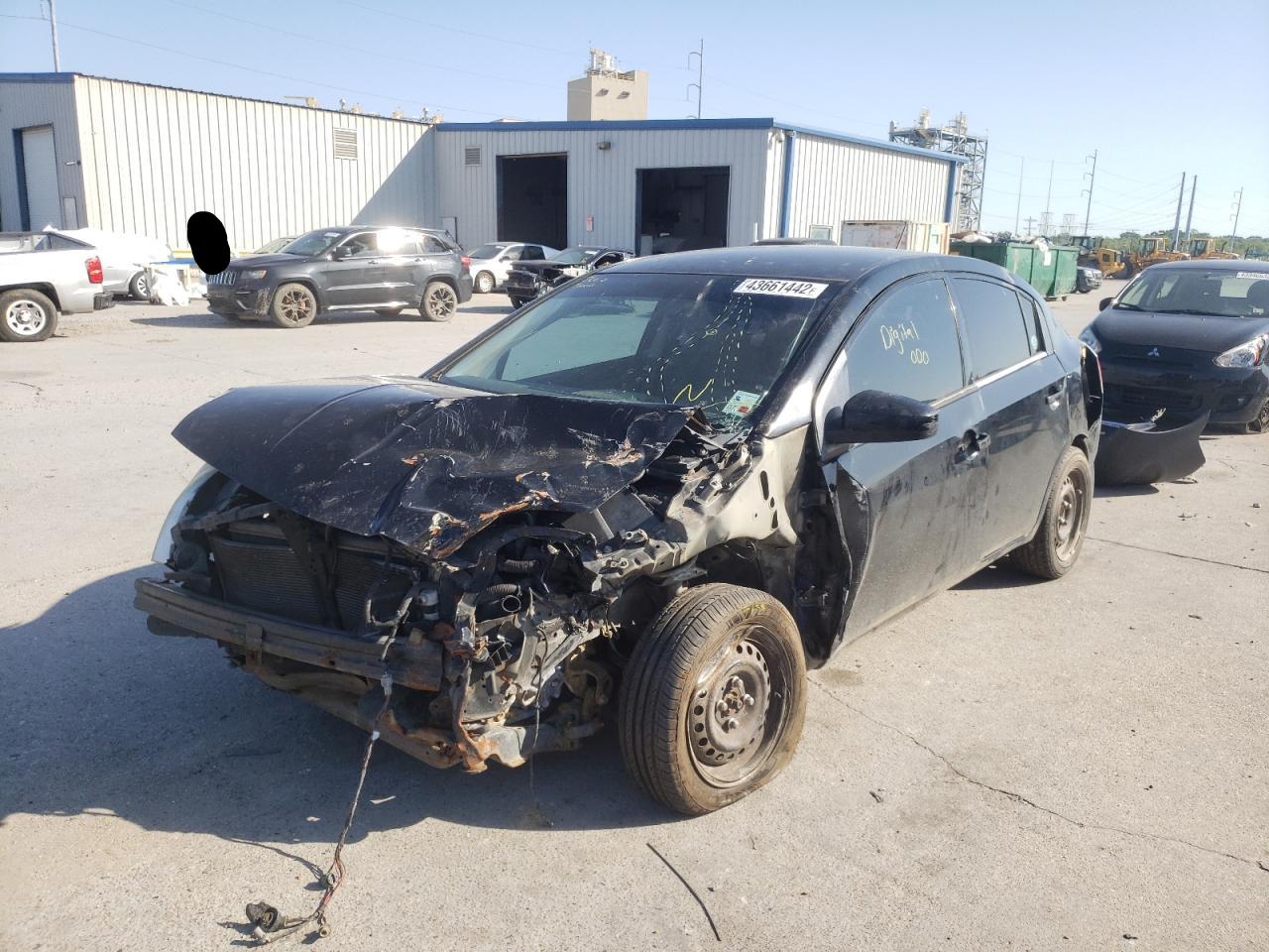 Photo 2 from auction – 2008 NISSAN SENTRA with VIN 3N1AB61E38L623478