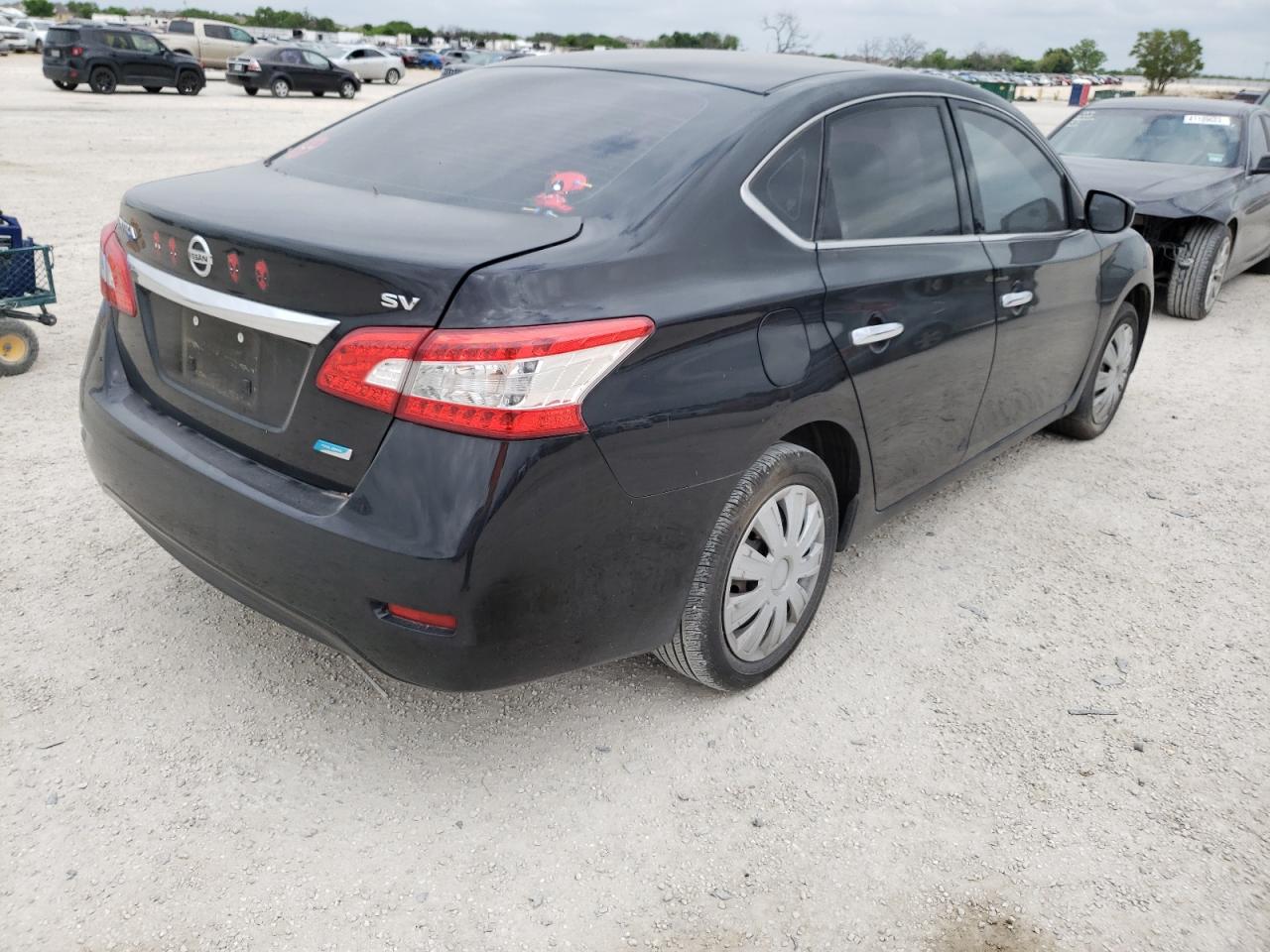 Photo 4 from auction – 2014 NISSAN SENTRA S with VIN 3N1AB7AP0EY223836
