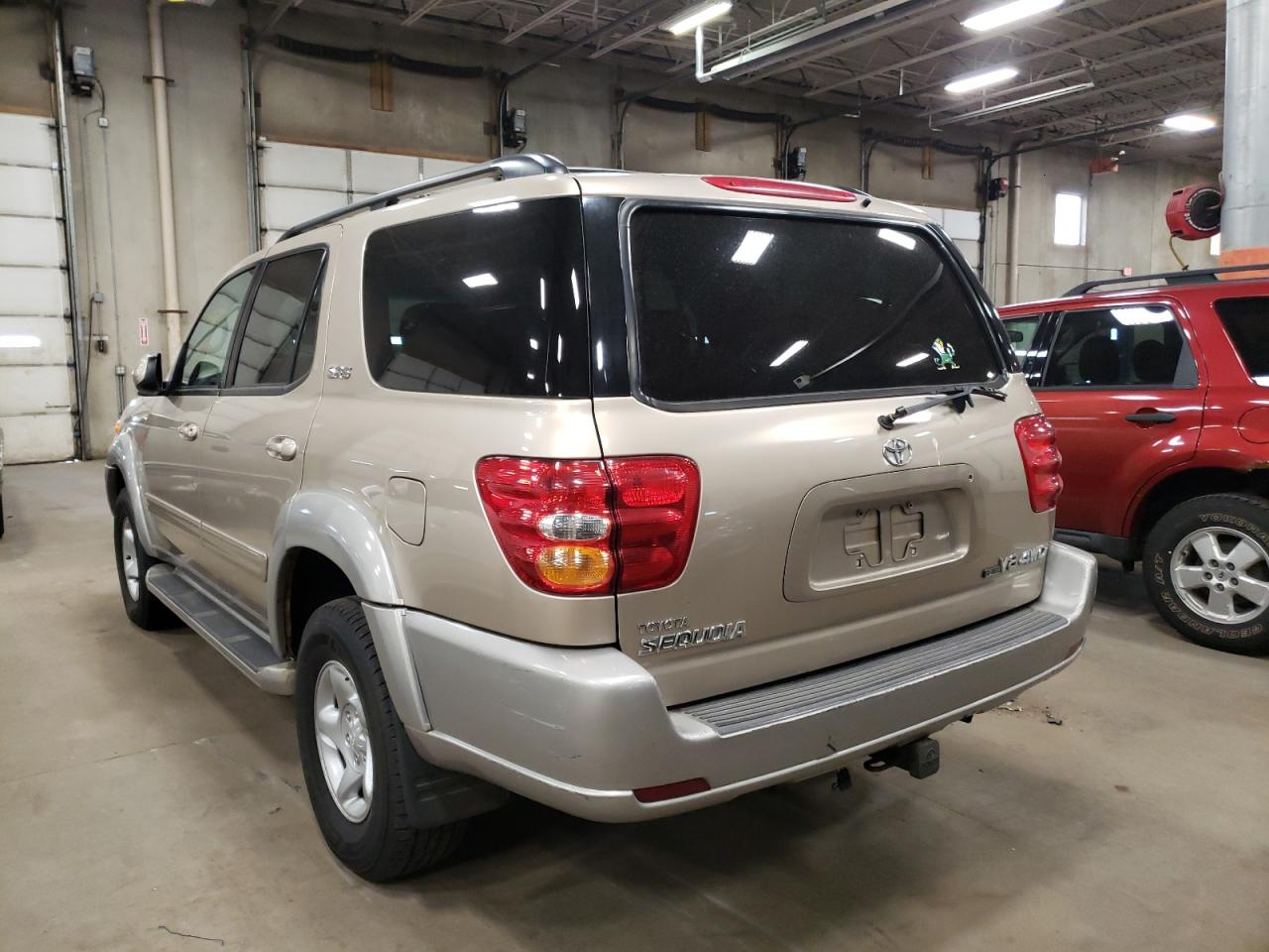 صورة رقم 3 من المزاد - 2002 TOYOTA SEQUOIA SR مع VIN 5TDBT44A62S071570