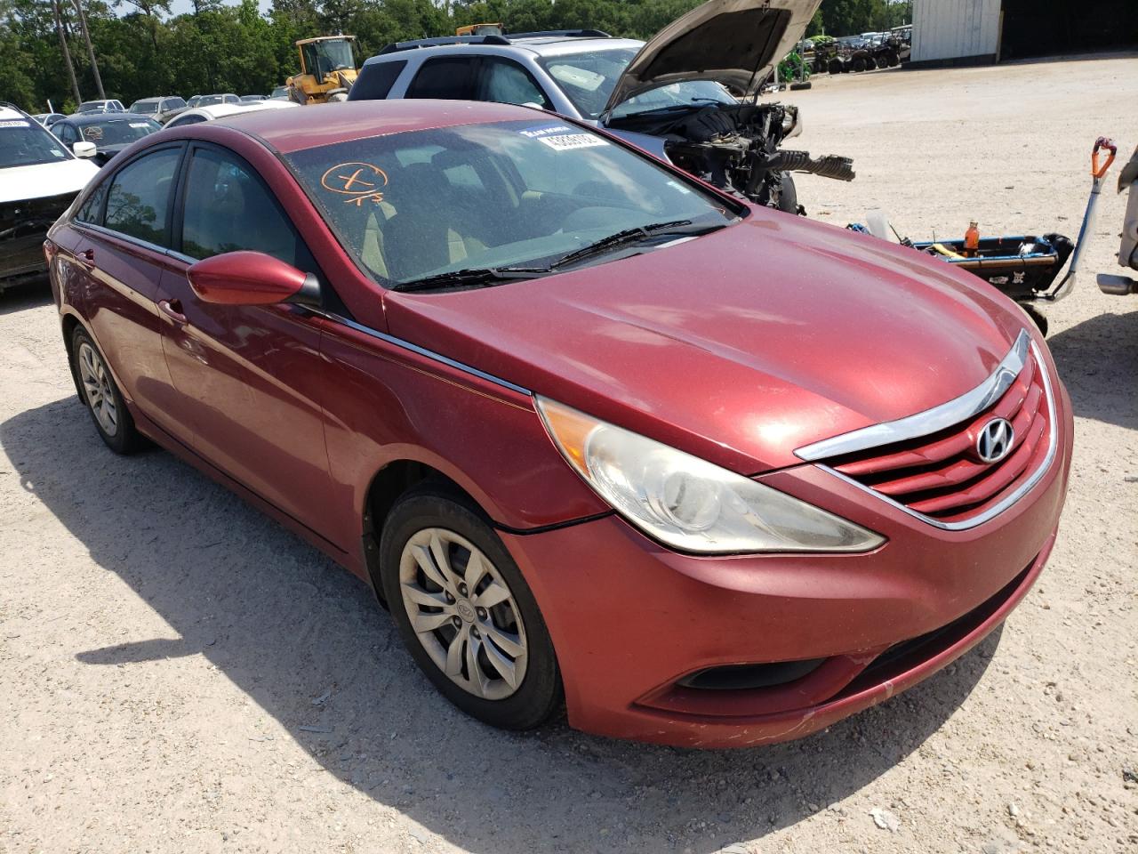 Photo 1 from auction – 2011 HYUNDAI SONATA GLS with VIN 5NPEB4AC5BH160476