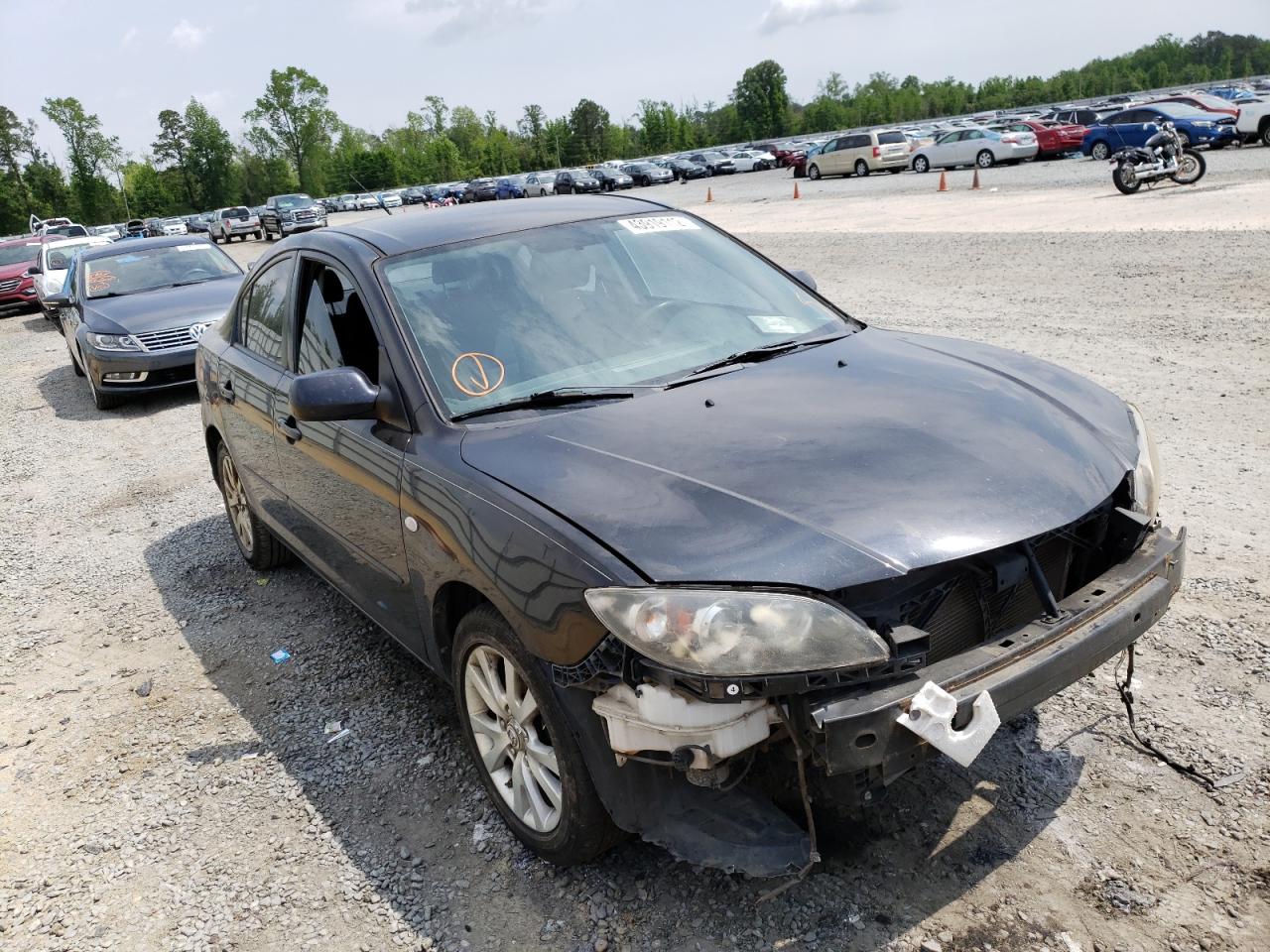 MAZDA 3 I 2008 with VIN JM1BK32G581878463 - Photo from auction
