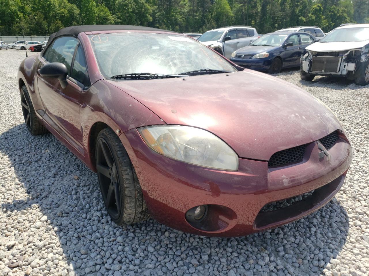 MITSUBISHI ECLIPSE SP 2008 with VIN 4A3AL25F48E024320 - Photo from auction