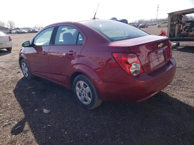 Photo 3 from auction – 2013 CHEVROLET SONIC LS with VIN 1G1JA5EH7D4113500