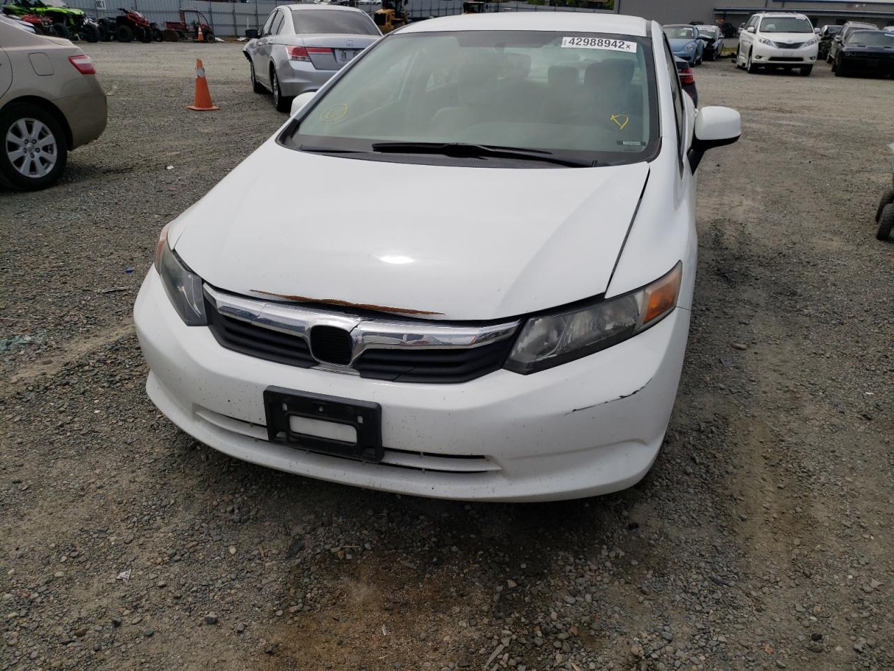 صورة رقم 9 من المزاد - 2012 HONDA CIVIC LX مع VIN 2HGFB2F56CH300064