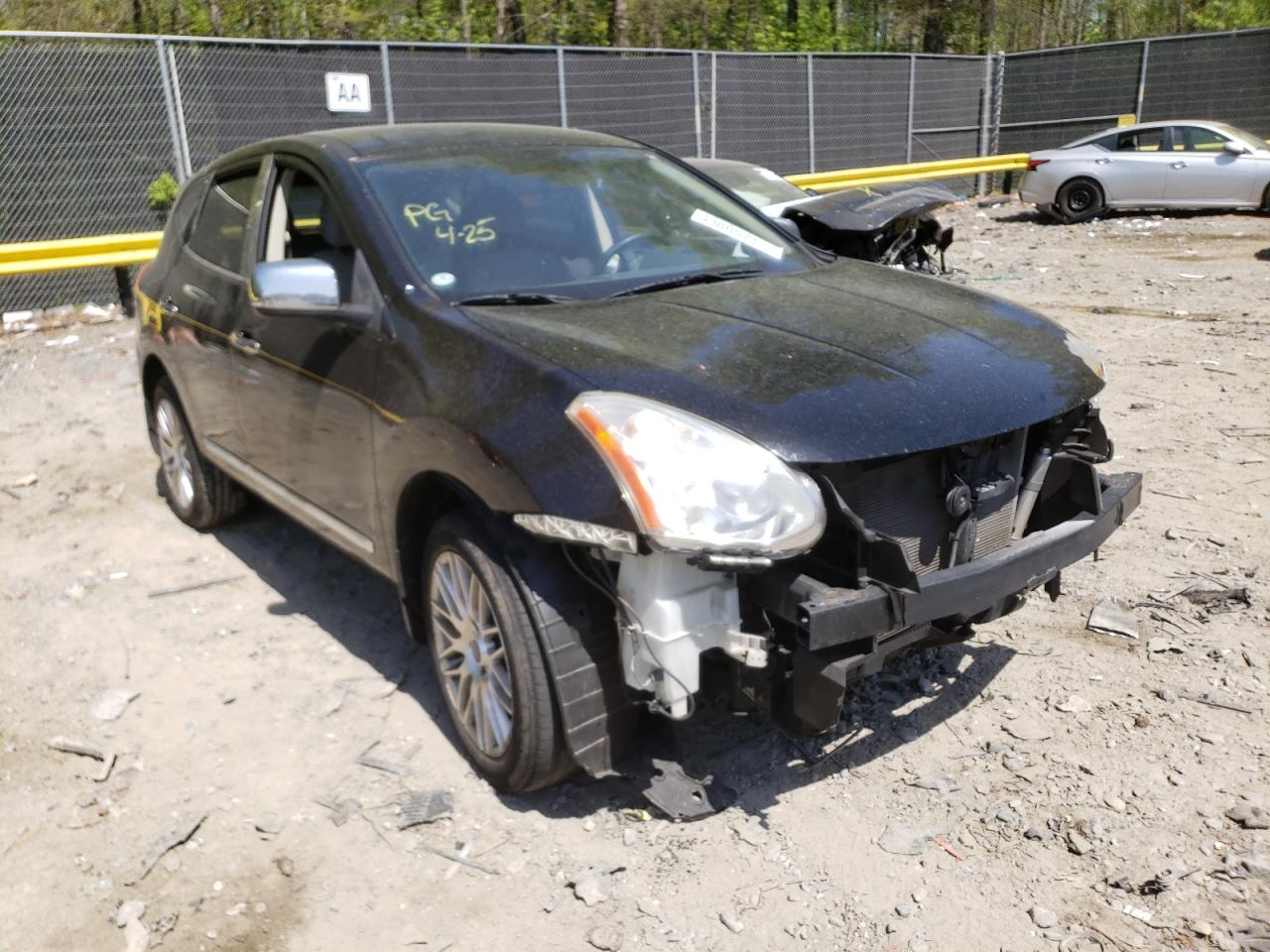 NISSAN ROGUE S 2011 with VIN JN8AS5MV3BW680708 - Photo from auction