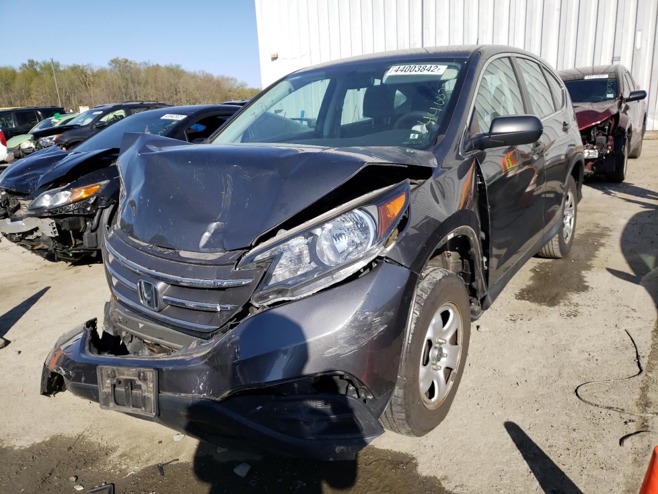 Photo 2 from auction – 2014 HONDA CR-V LX with VIN 2HKRM4H33EH694792